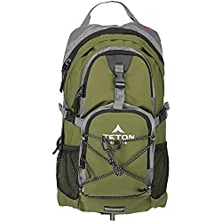 TETON Sports Oasis 1100 Hydration Pack; Free 2-Liter Hydration Bladder; For Backpacking, Hiking, Running, Cycling, and Climbing; Green (several different colors)